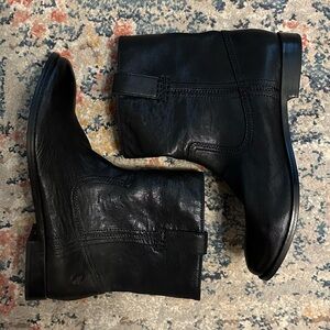 Black Frye Ankle Boots Size 10